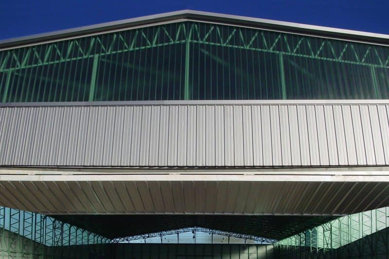 T2 Hangar fitness centre. UK