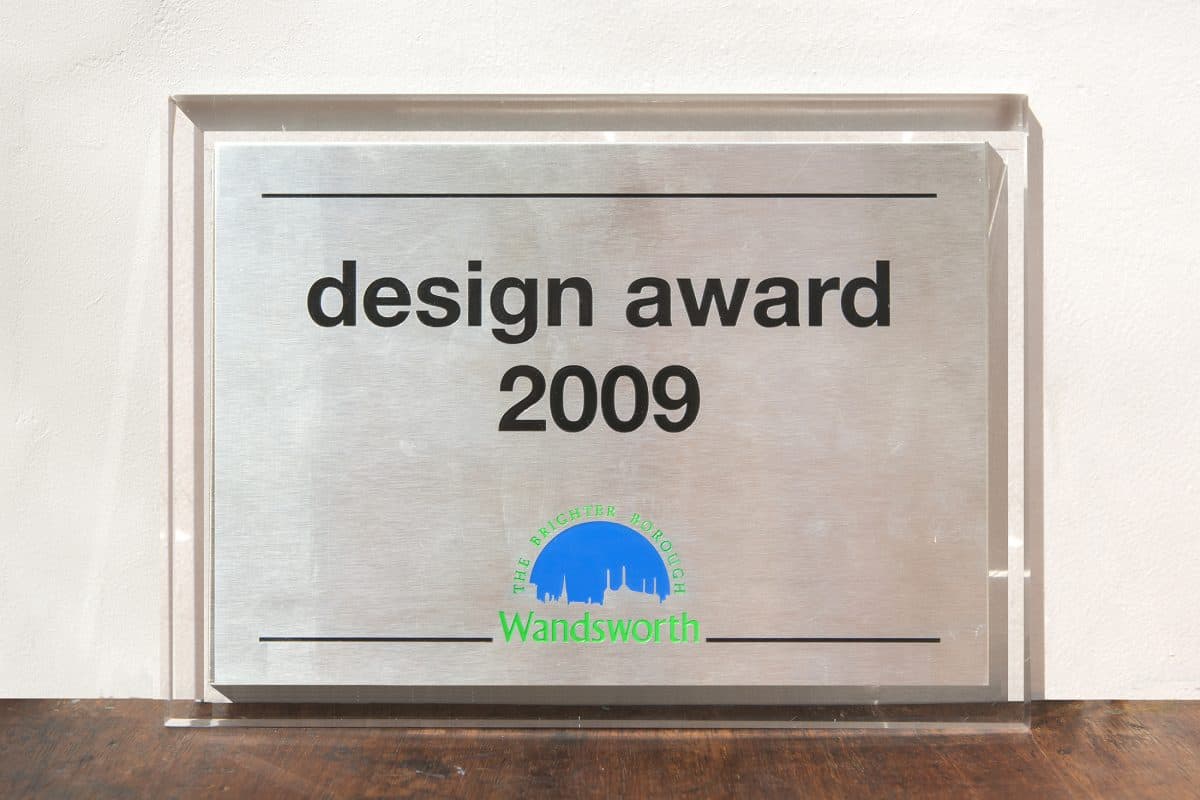 Design Award 2009-10. Wandsworth Council, London